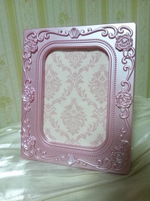 ローズ クラシカル フォトフレーム ピンク
