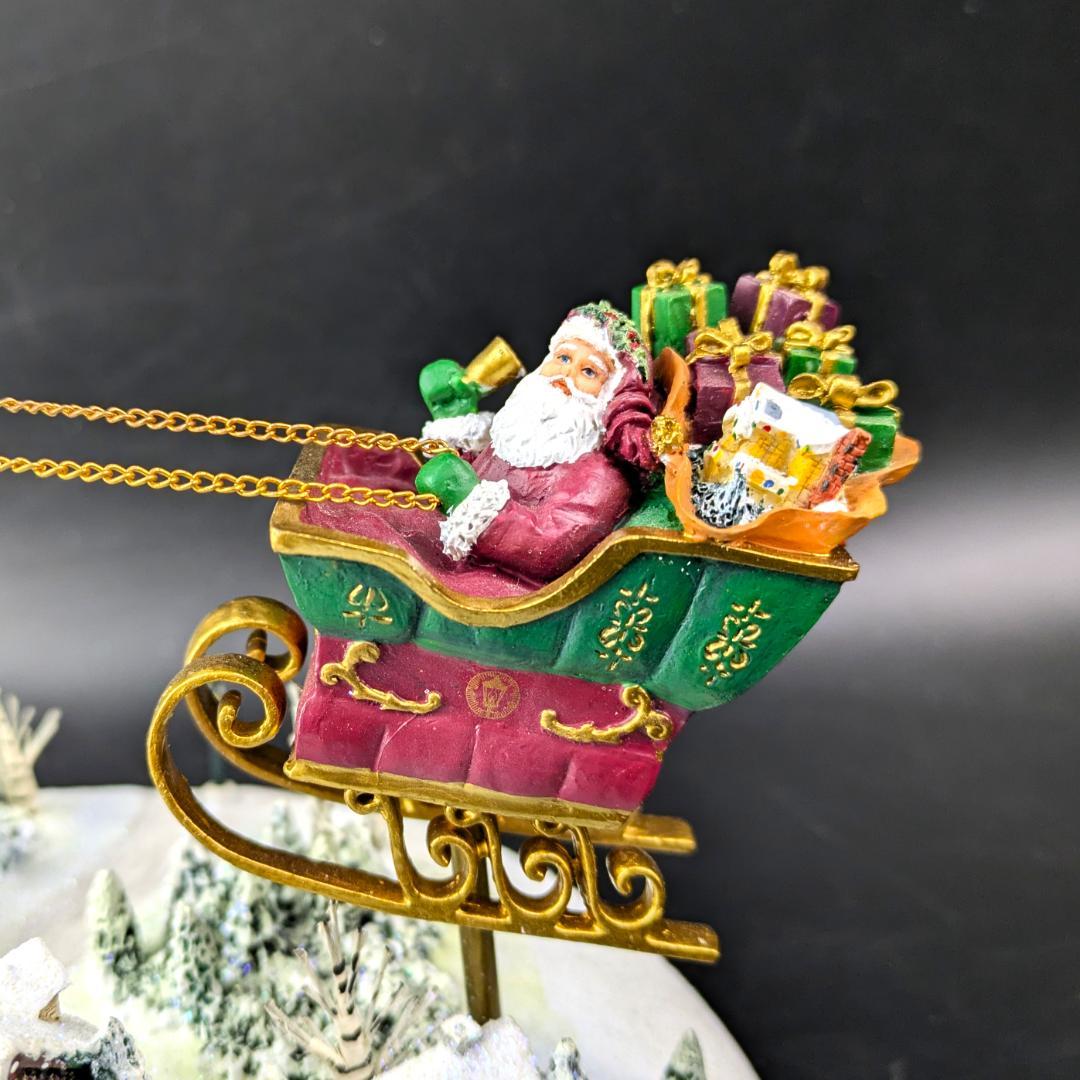 限定品 トーマスキンケード オルゴール サンタ オン ウェイ 箱・ 証明書付