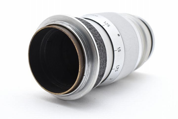 15287E 極上 ライカ Leica Elmar 9cm F4 90mm