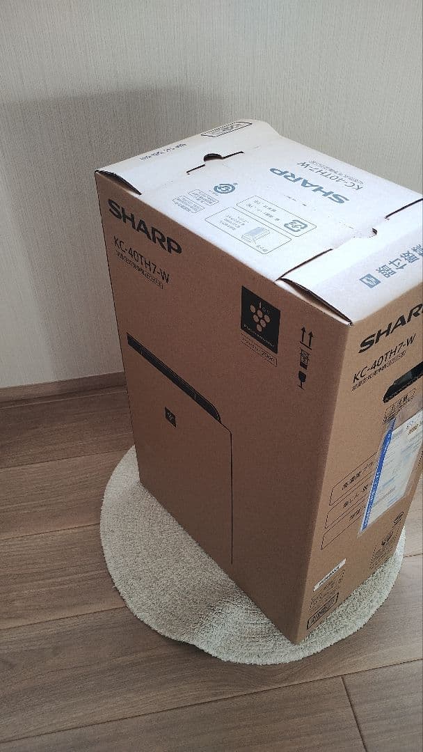 保証書付　新品未開封　SHARP 加湿空気清浄機　KC-40TH7-W