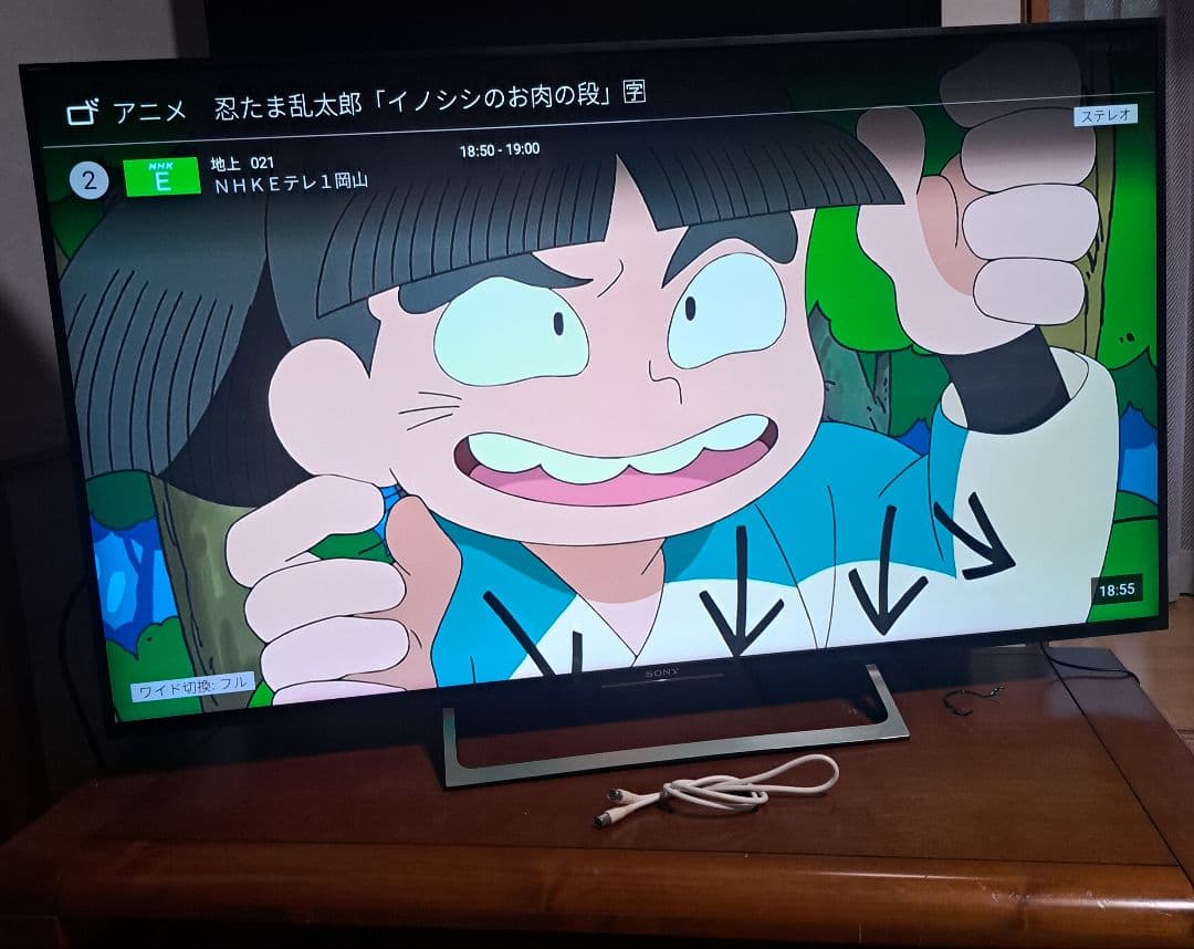 ソニー BRAVIA(ブラビア) kj-55x8500e 55型