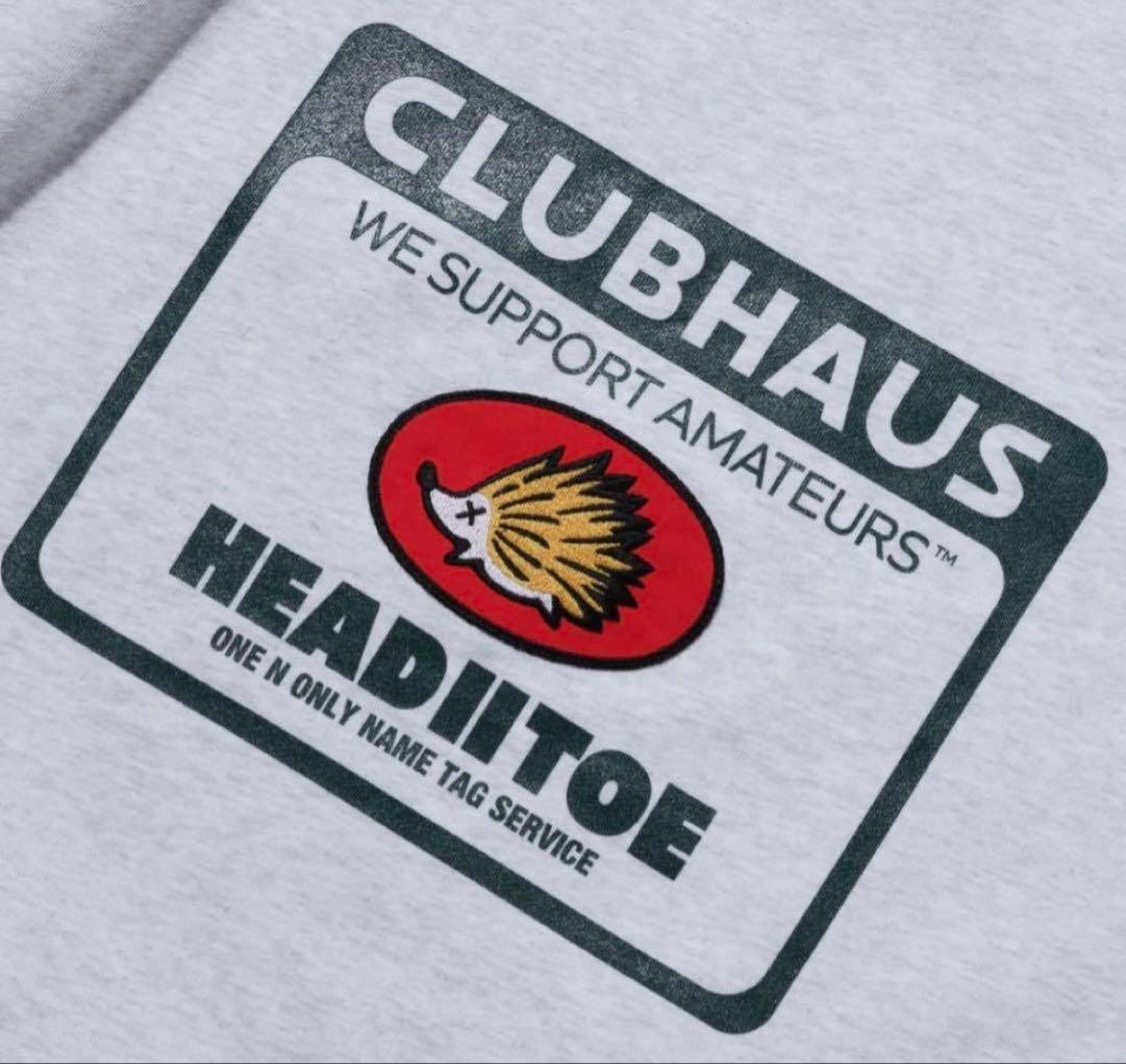 メンズウェア CLUBHAUS HIIT SWEAT H-GRAY XL