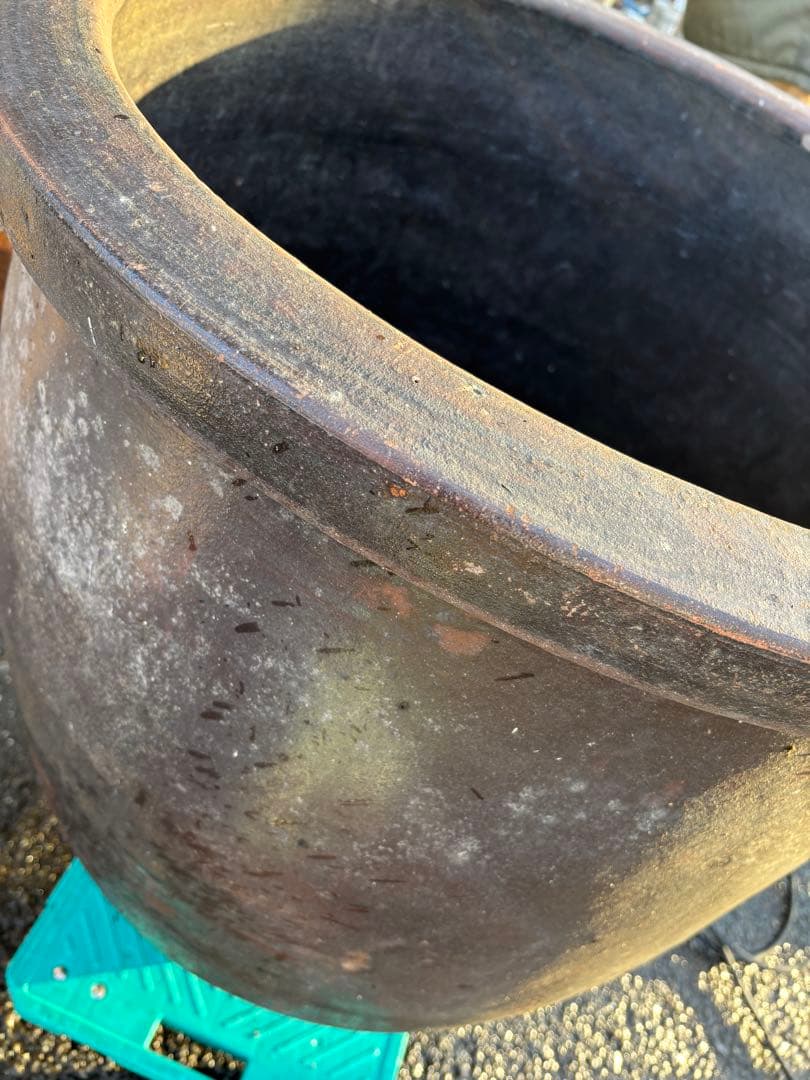 大型　カメ　水鉢　岐阜県揖斐郡池田町まで