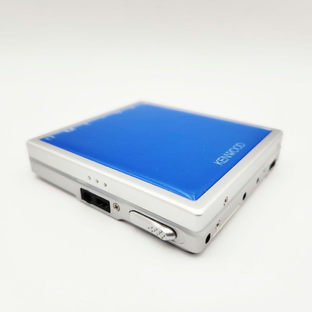 KENWOOD DMC-S33 ポータブルMDプレーヤー ガム電池付属