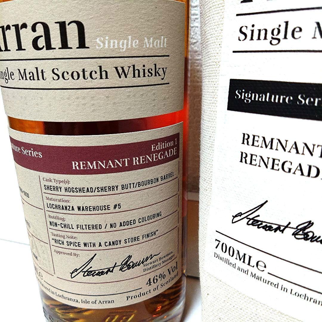 アラン レムナント レネゲード シグニチャーシリーズ エディション1