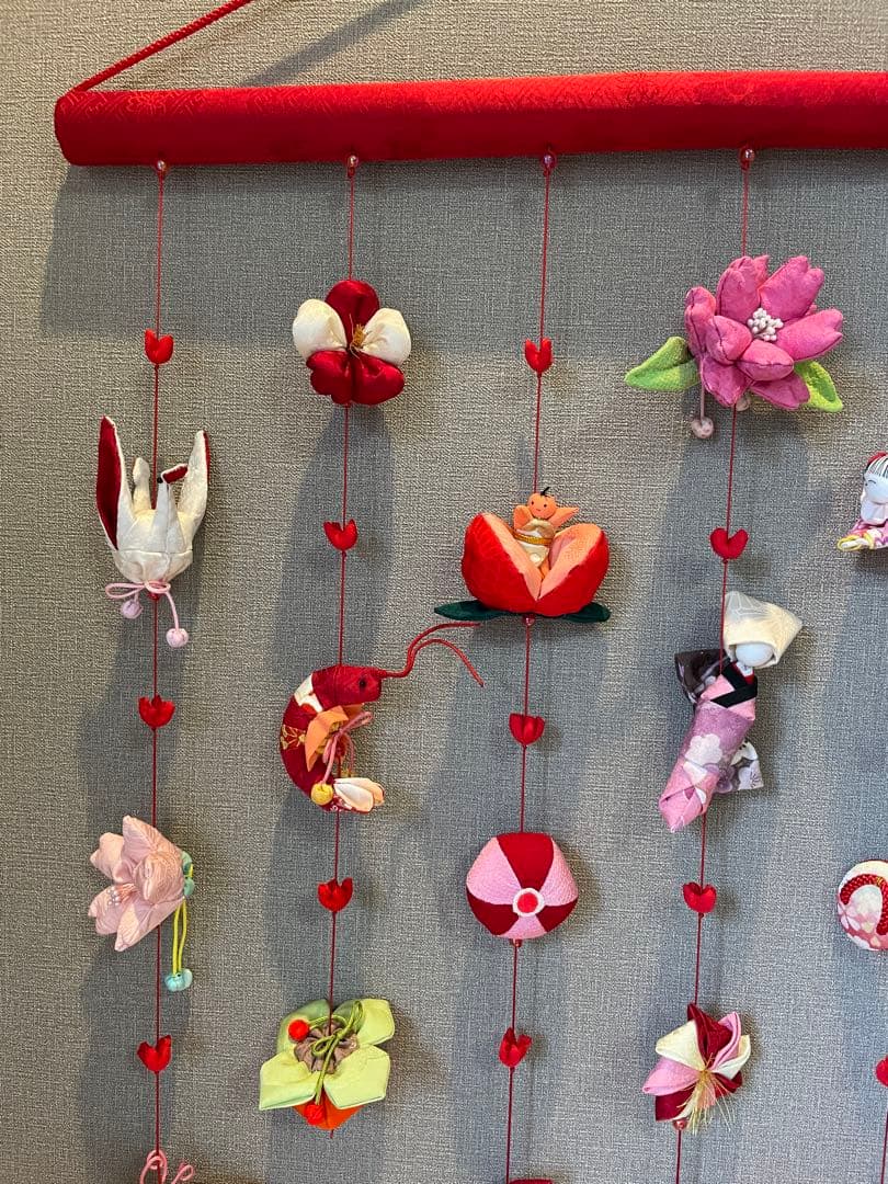 つるし雛　No.138 壁掛けタイプ　ひな祭り　桃の節句　初節句飾り