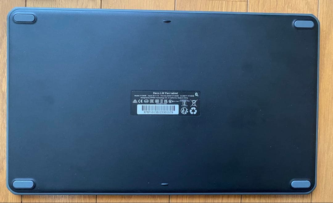 XP-PEN Deco LW Bluetooth 板タブ スマホ対応 ブラック
