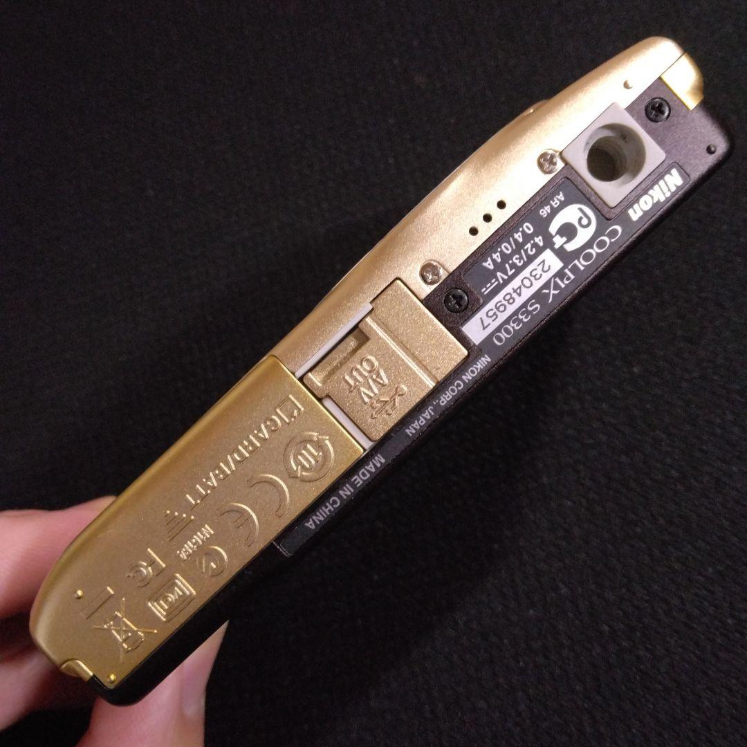 Nikon COOLPIX S3300デジタルカメラ 充電コード無し デジカメ