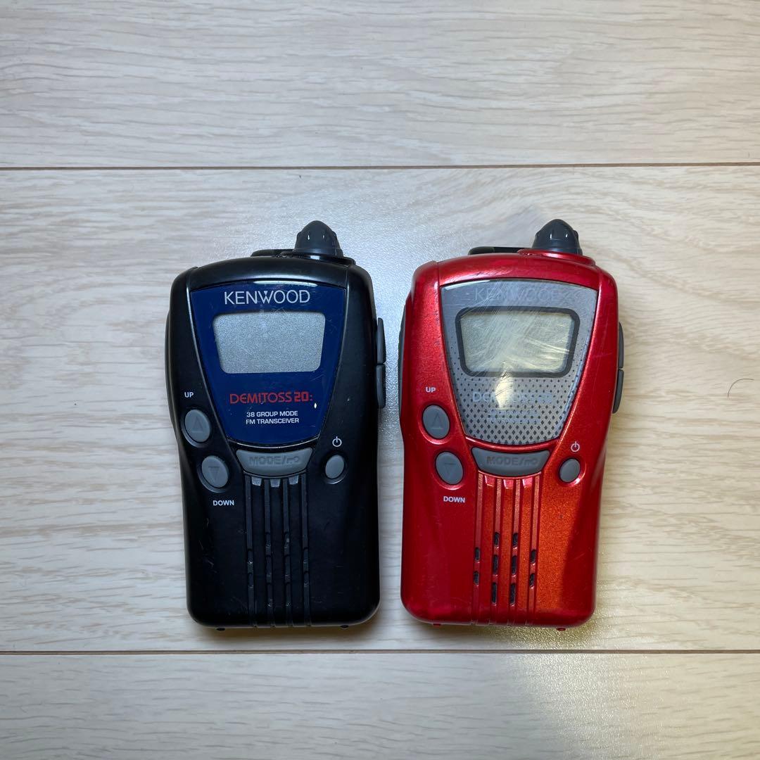 KENWOOD トランシーバー 2台セット