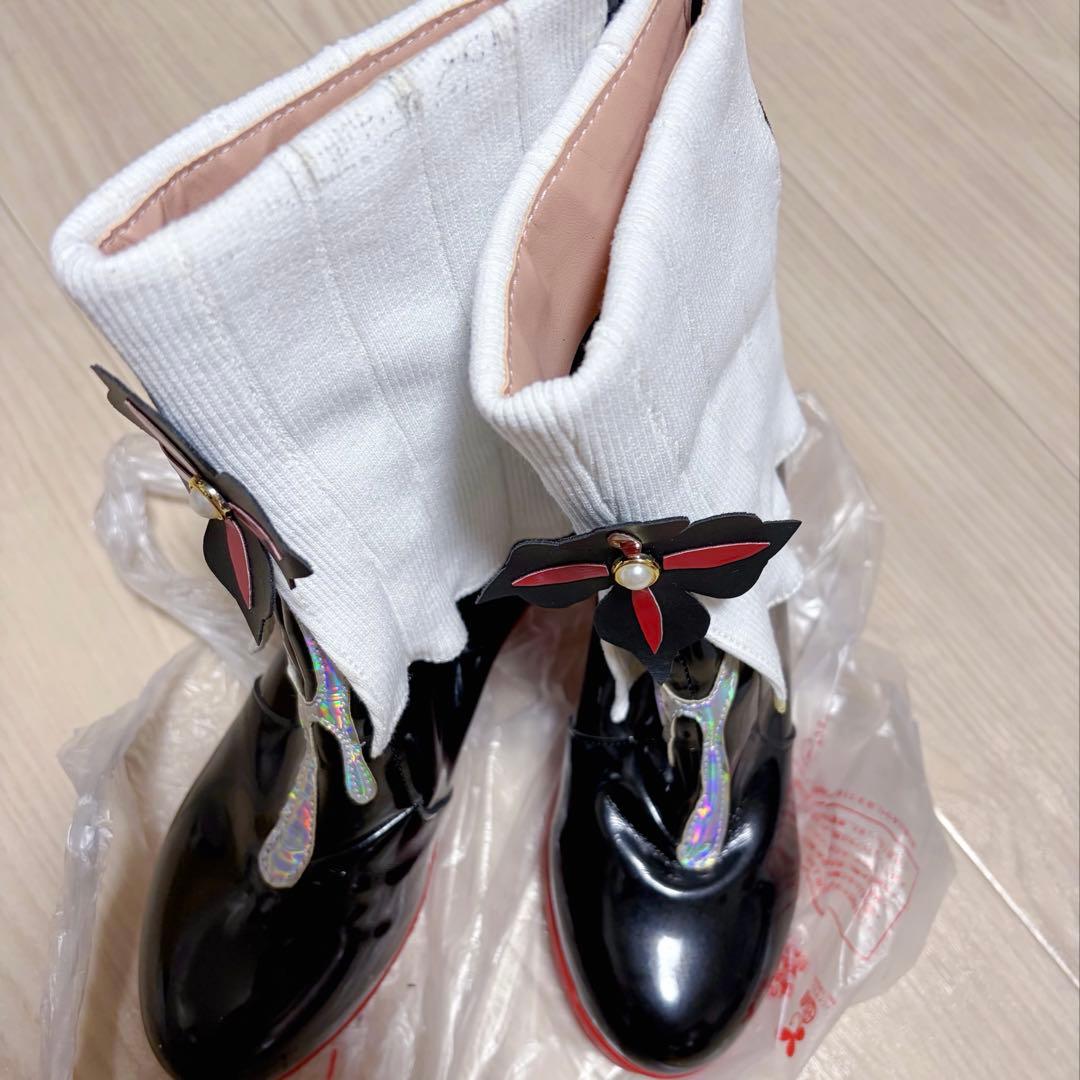 崩壊スターレイル コスプレ 長夜月 衣装＋靴セット