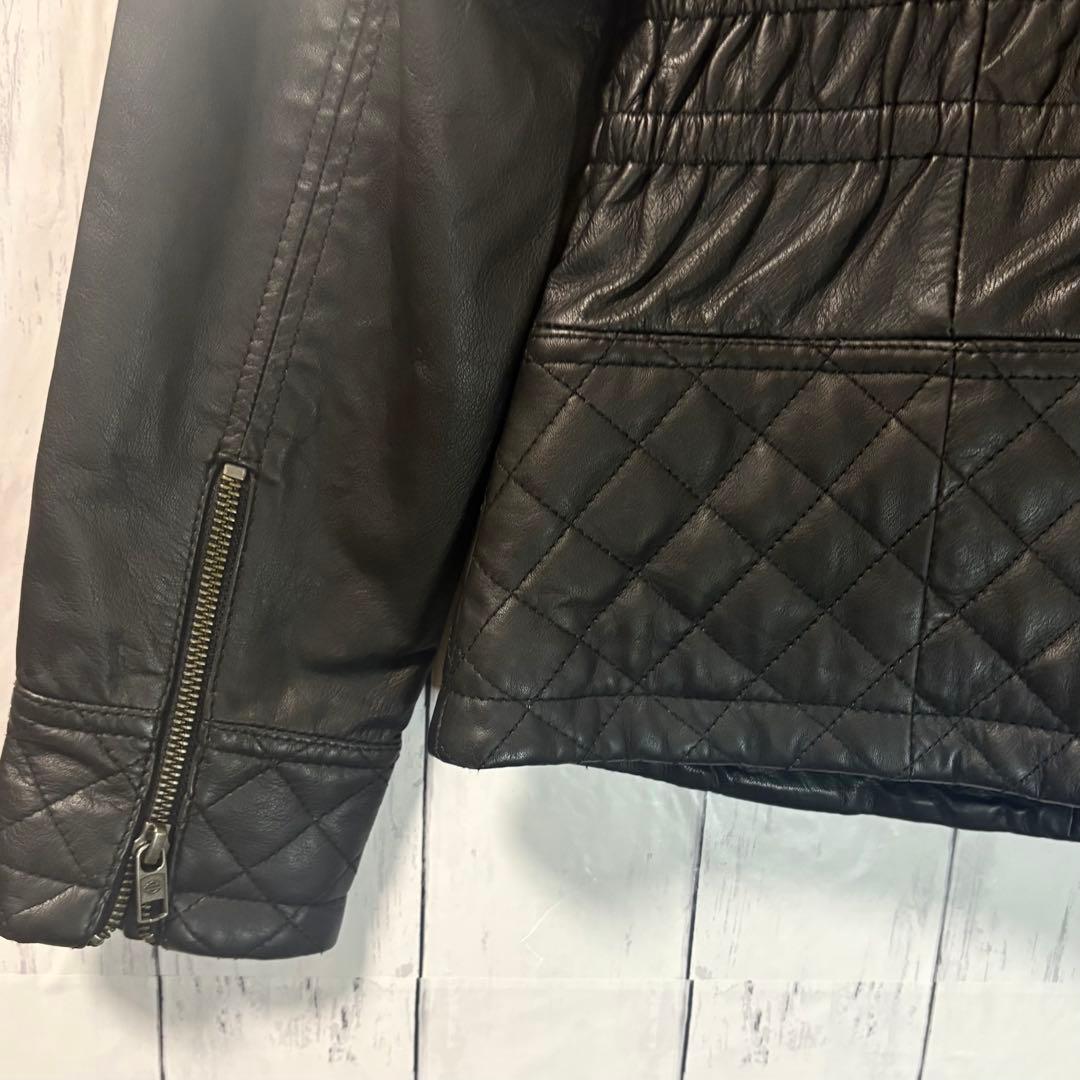 Harley Davidson ブラックレザージャケット L