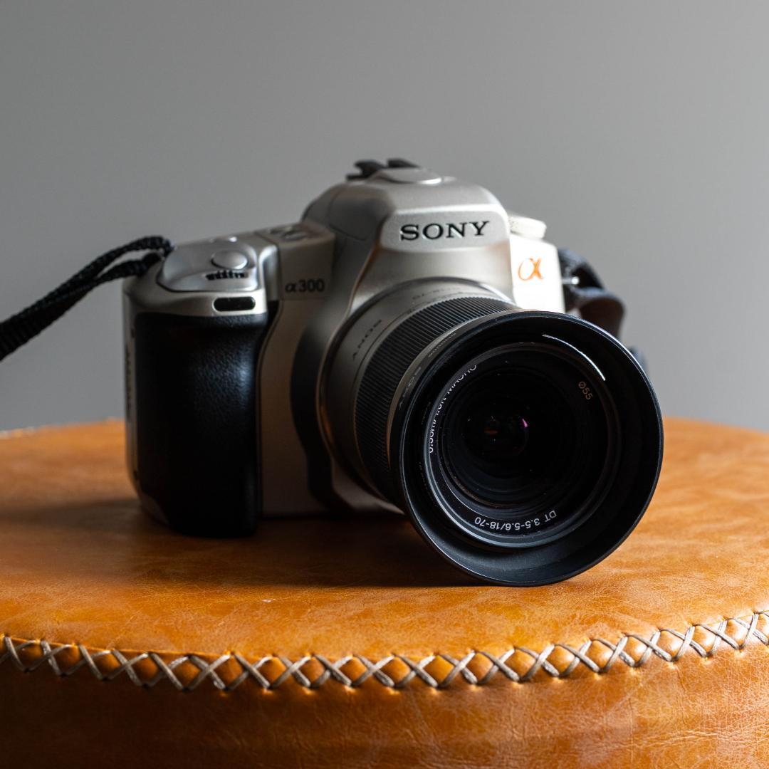 スマホ転送OK！SONY α300 一眼レフ レンズキット