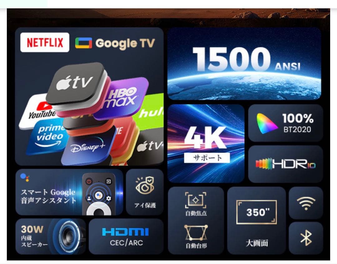 WiMiUS K13 プロジェクター