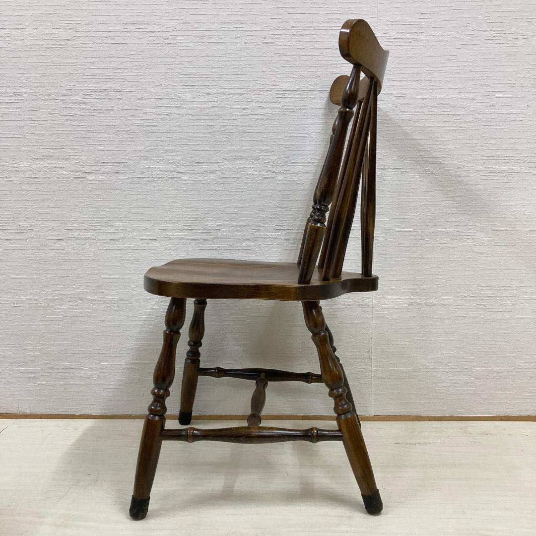 絵里花様引き取り専用飛騨の家具ダイネット　スピンドルチェア　ウィンザーチェア２脚