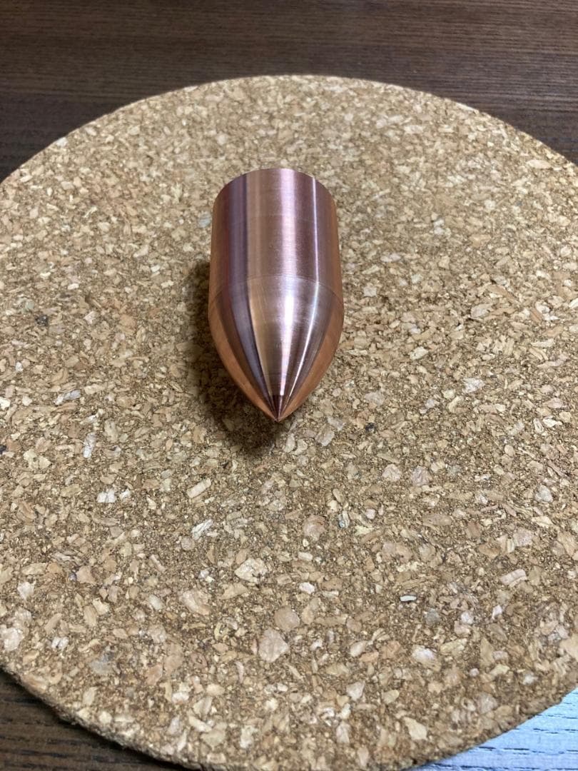 B&W製オリジナルスピーカーフェイズプラグ/銅C1100削り出し/ 2個セット