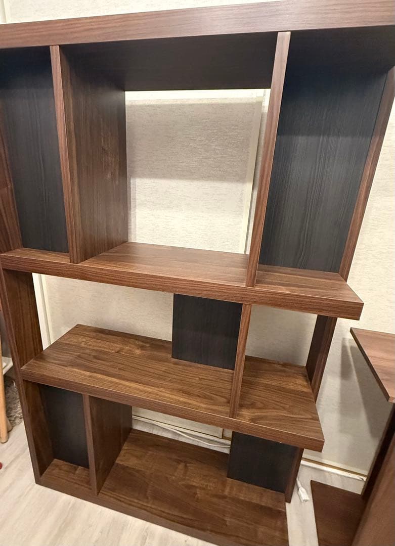 関家具 収納棚 シェルフ おしゃれ ハイタイプ ローナ ニッポネア