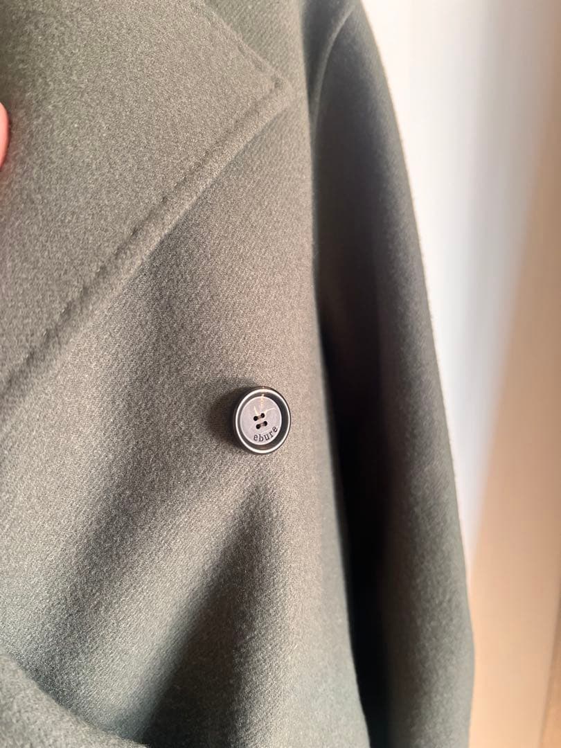 ebure 22AW リュクスメルトン Pコート コート 美品