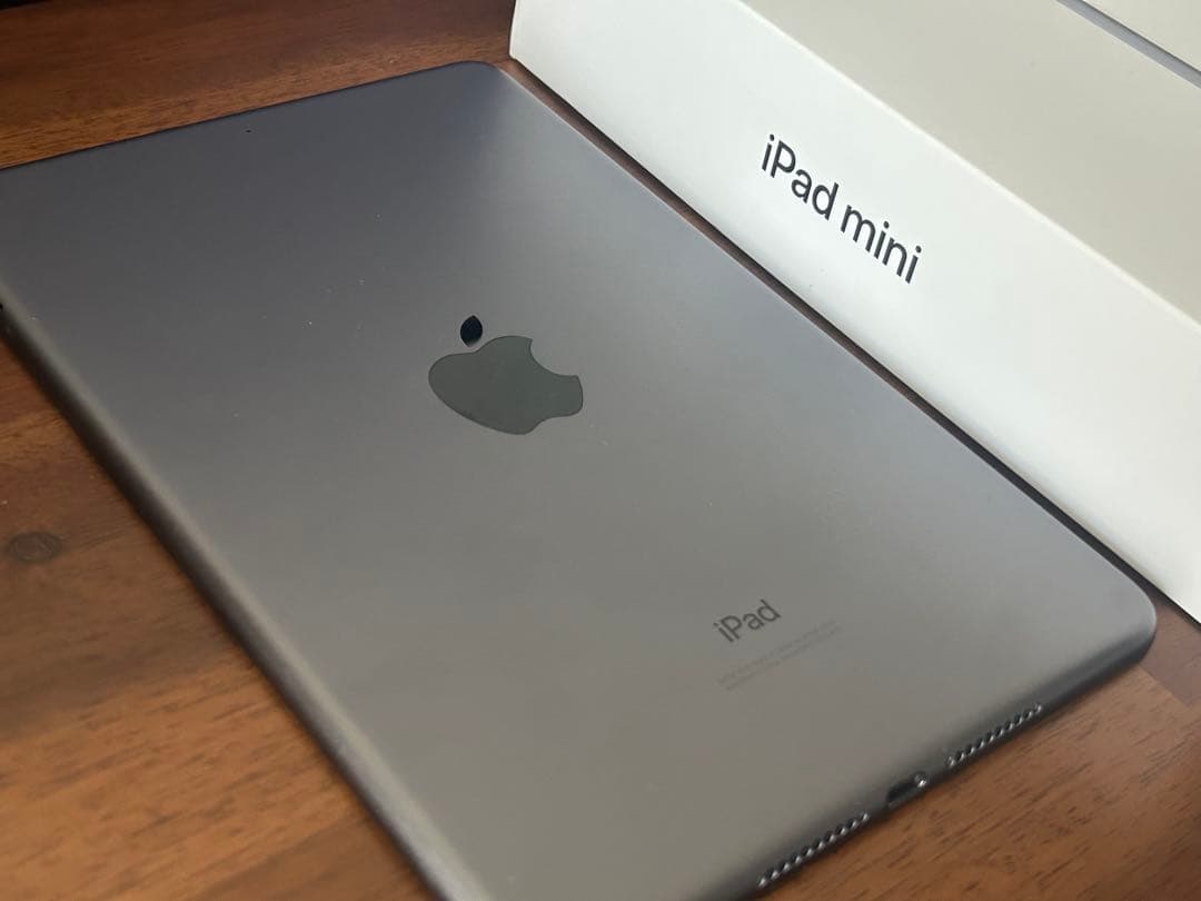 【美品】iPad mini 第5世代　ケース、保護フィルム付（未使用フィルム付）