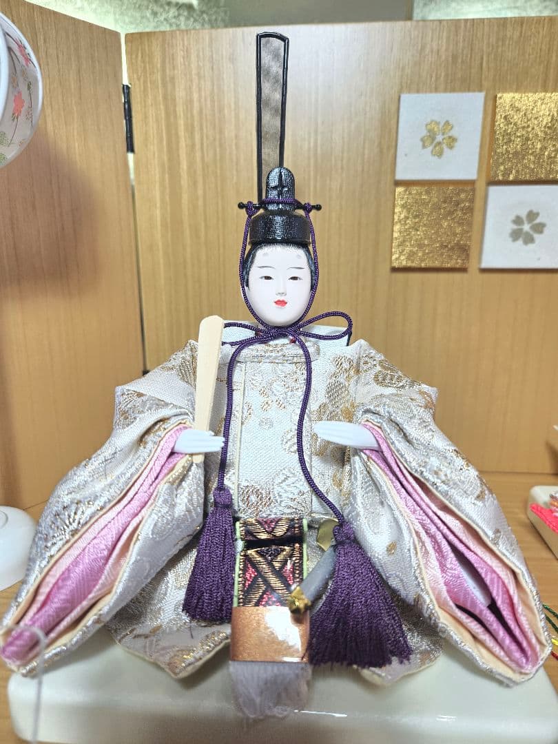 【一点限り】雛人形 収納飾り　SH54
