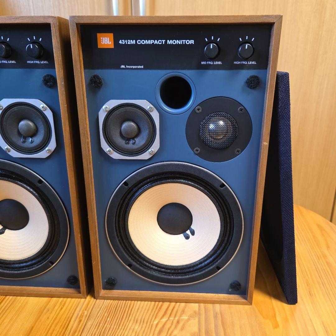 JBL 4312Mペア スピーカー 音出し良好　貴重 USA生産製