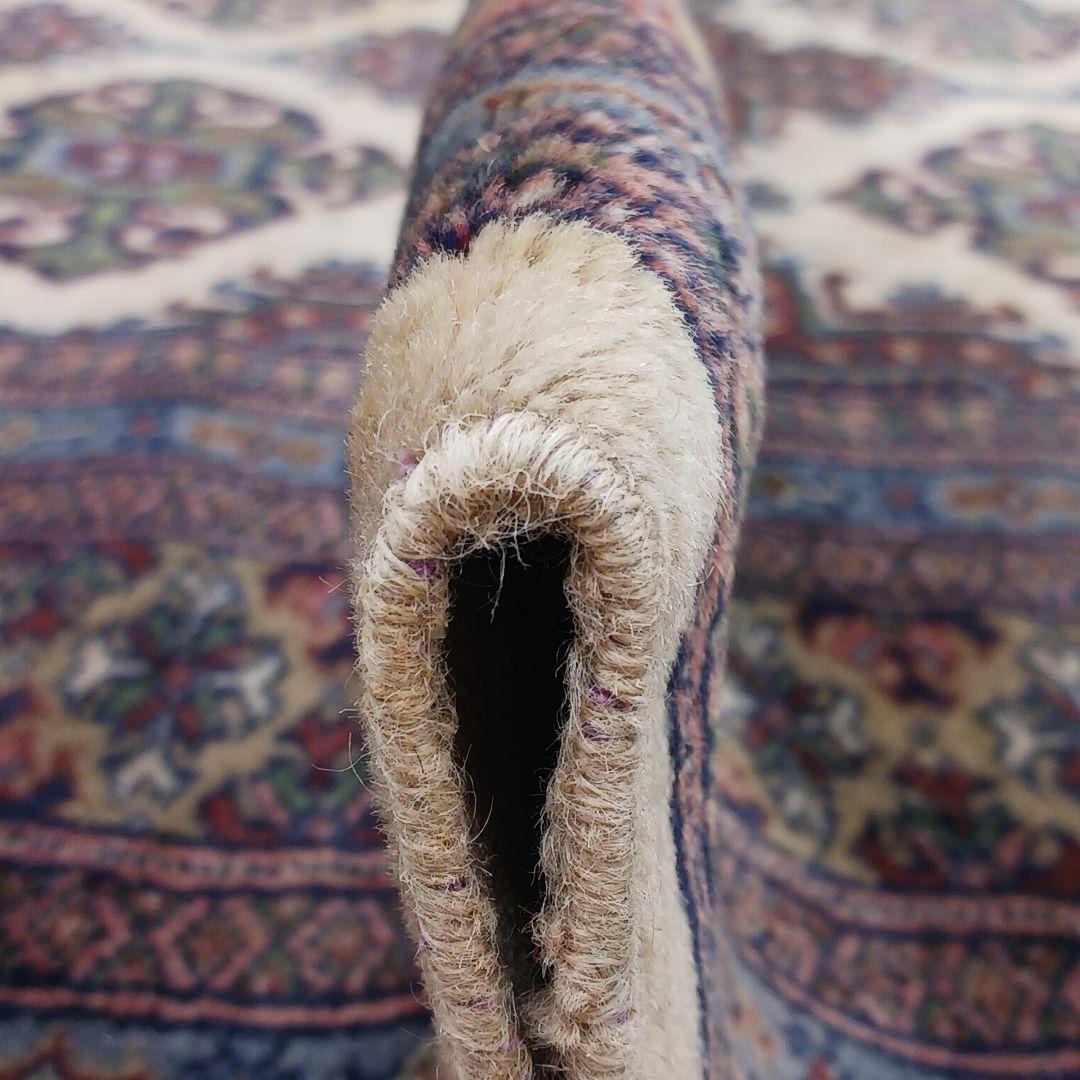 Y3202 パキスタン絨毯 ウール 手織り 180×128㎝