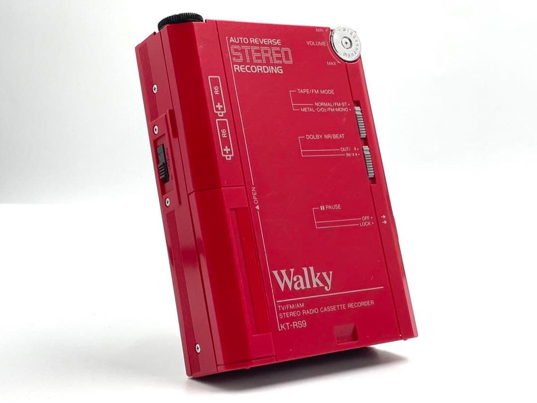 ジャンク　TOSHIBA KT-RS9 Walky カセットレコーダー