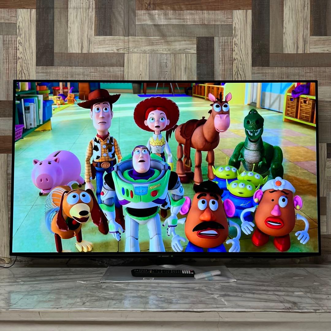 SUPPEさん専用未使用アウトレット品シャープ55V型有機EL4K Androi