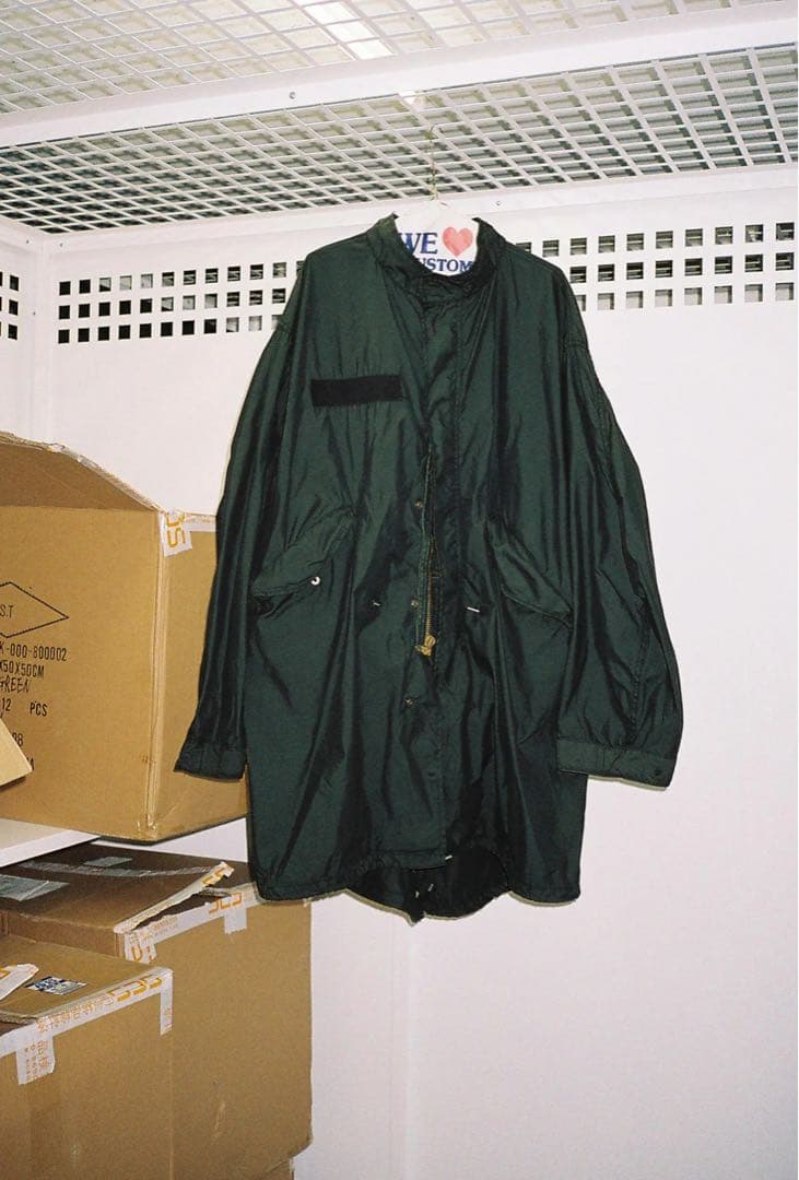 FIFTH x M-65 Fishtail Over-Dyed ライナー付属