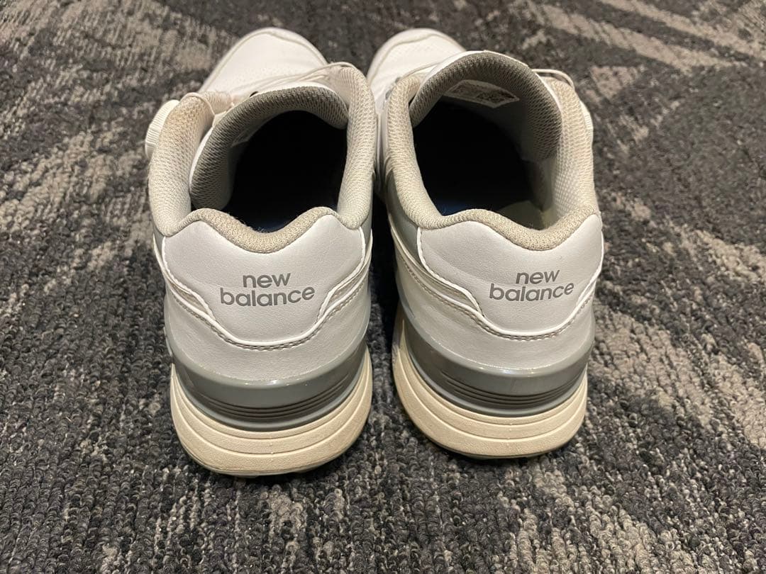 ニューバランス　ゴルフシューズ　574 ホワイト