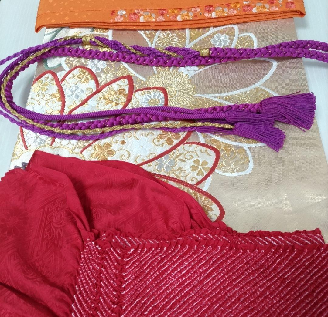 upi様　402.振袖7点セット　正絹　フルセット　成人式