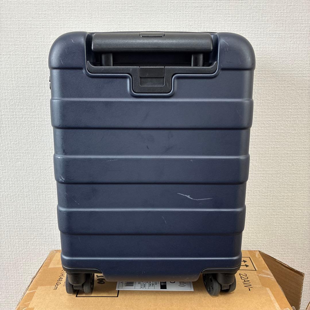 無印良品 キャリーケース 20L ネイビー