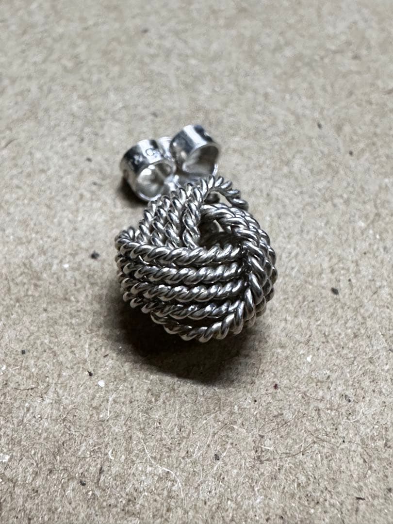 美品 TIFFANY＆Co ティファニー サマセット SV925 片耳のみピアス