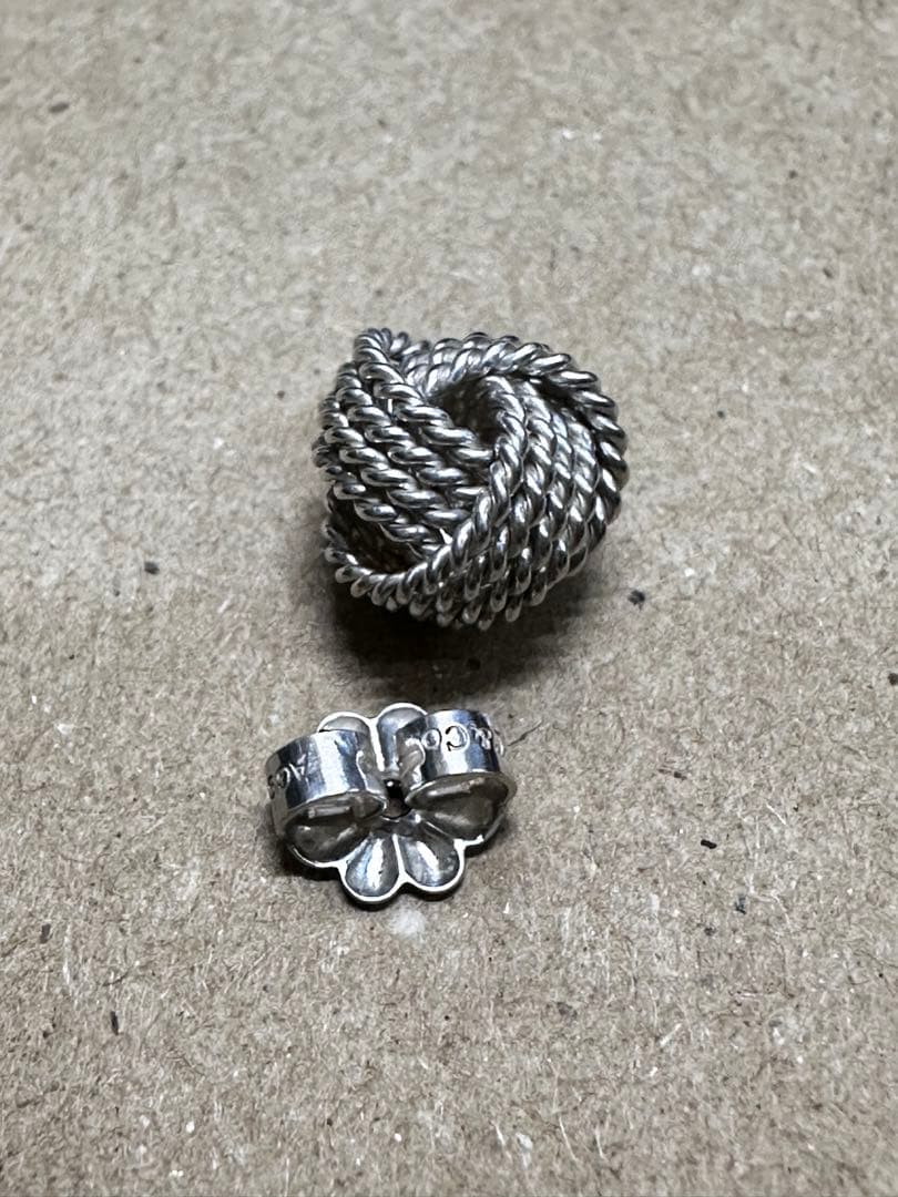 美品 TIFFANY＆Co ティファニー サマセット SV925 片耳のみピアス