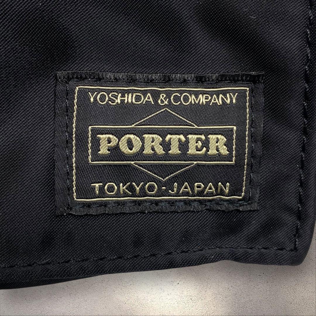 新品 PORTER タンカー モバイルポーチ ポーターブラック ポーチ 黒