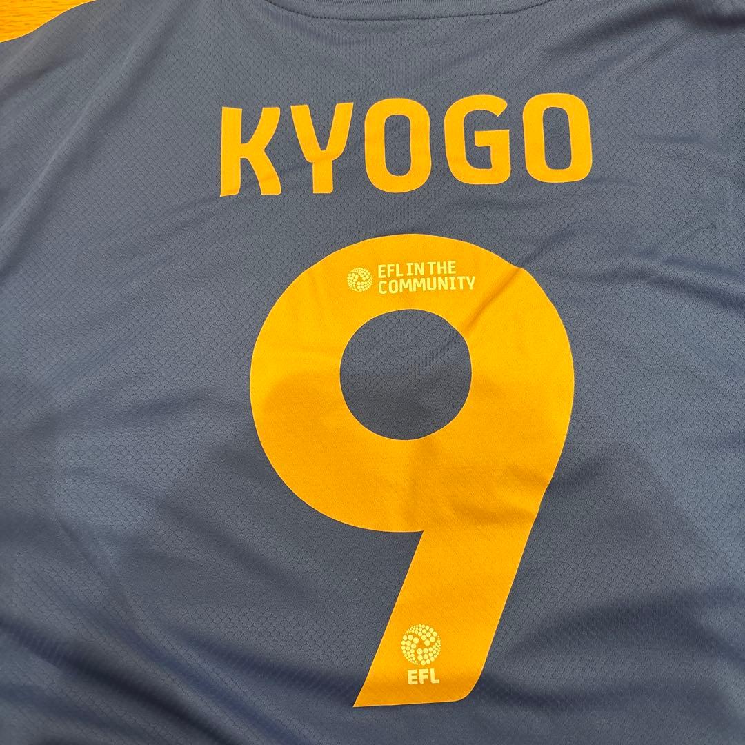 新品未使用タグ付き古橋亨梧9番バーミンガムユニフォームLサイズ