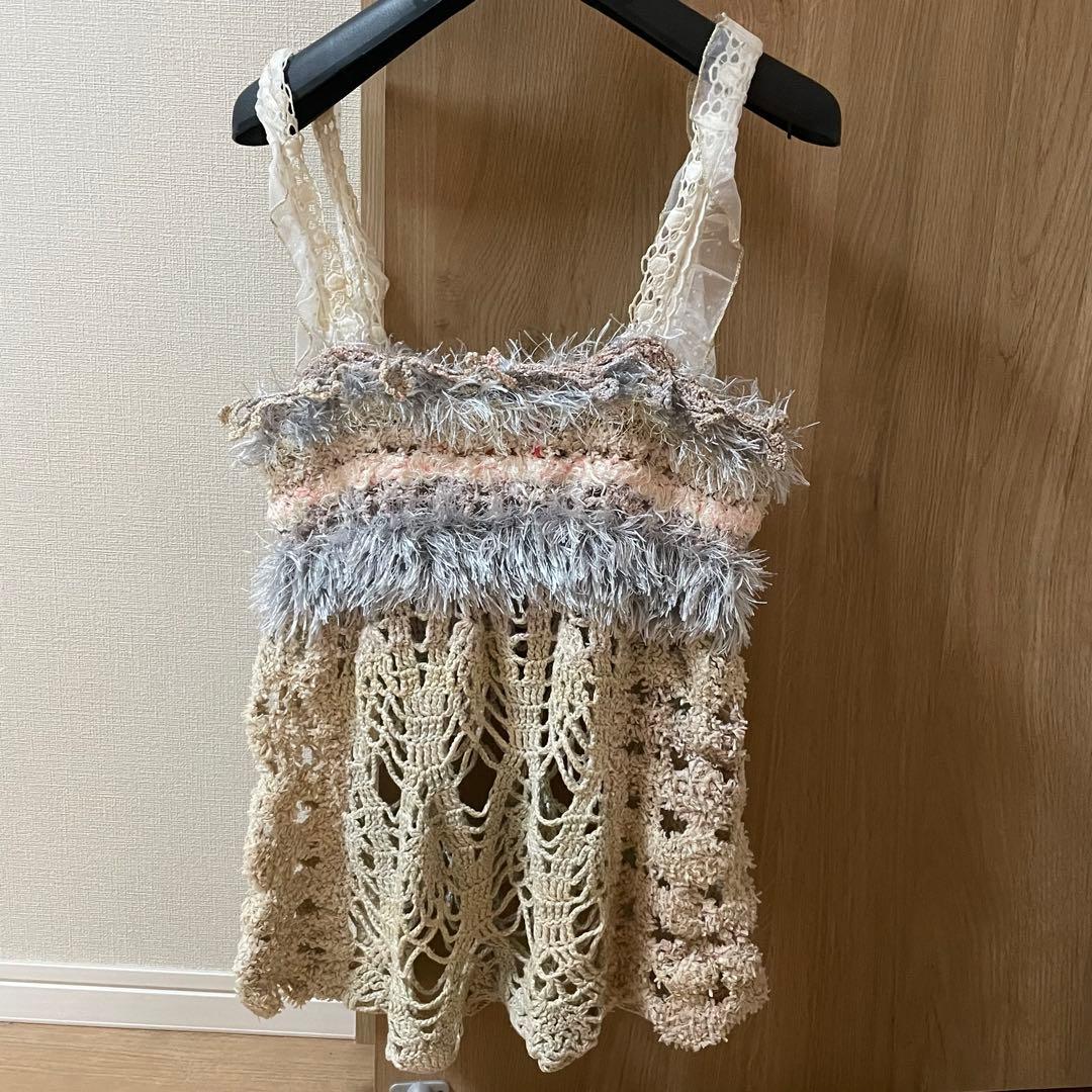 rurumu ニットキャミソール