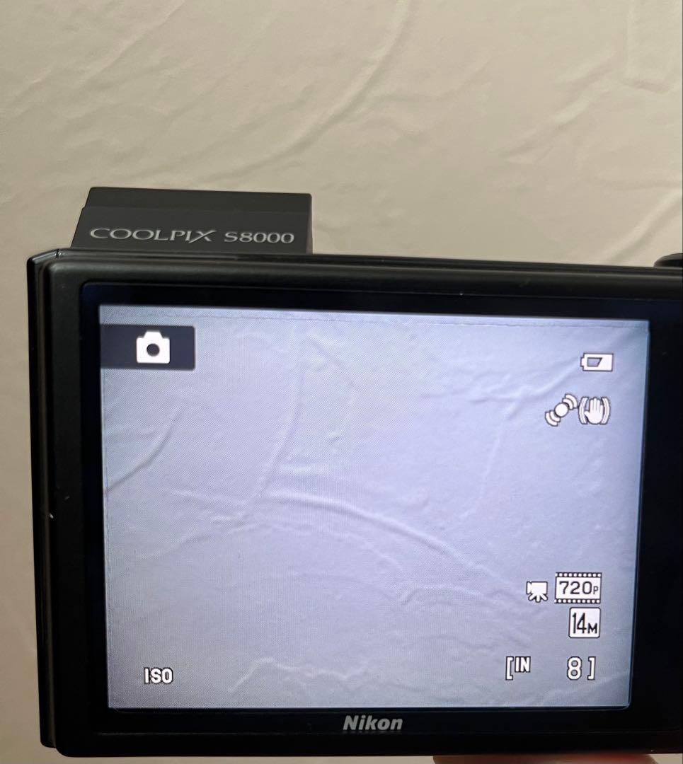 Nikon COOLPIX S8000 黒　コンパクトデジタルカメラ