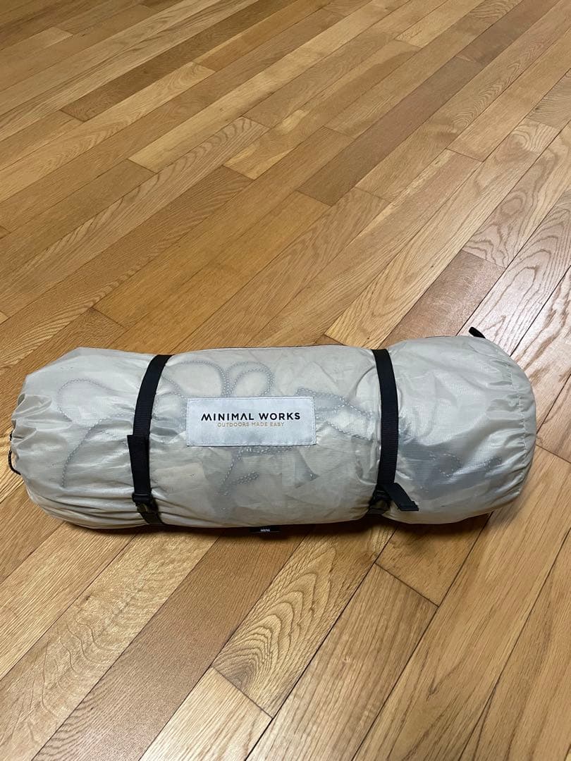 ジャックシェルターミニ サイドポール4本付き ペグ未使用　グロメット補修済