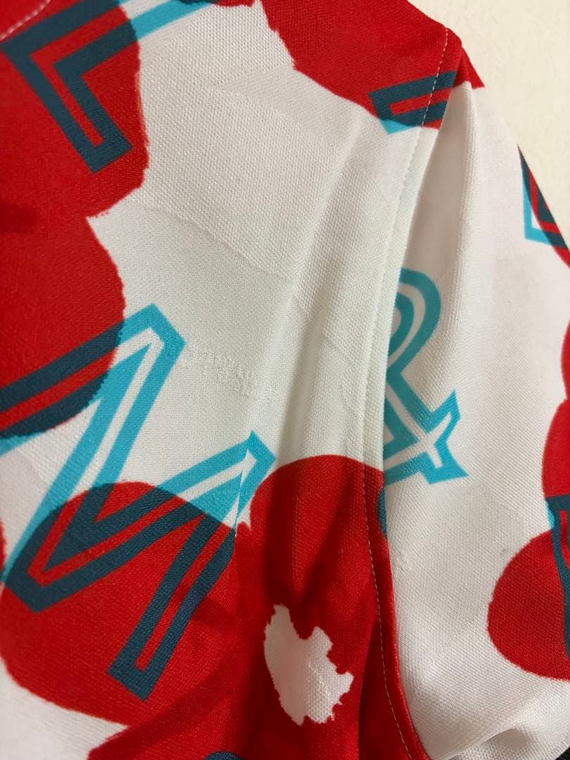 MARK&LONA ハイビスカス ポロシャツ 36