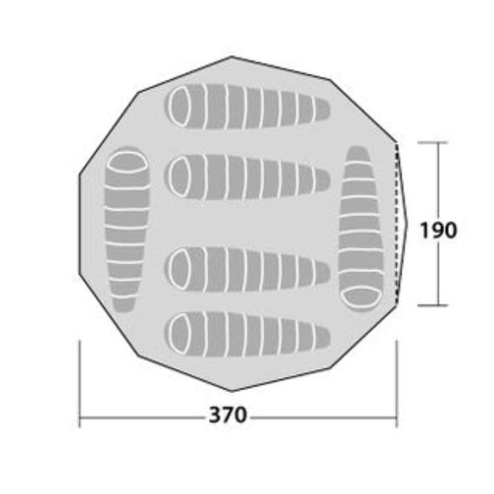 ローベンス Robens クロンダイク ワンポール テント 130189 6人用