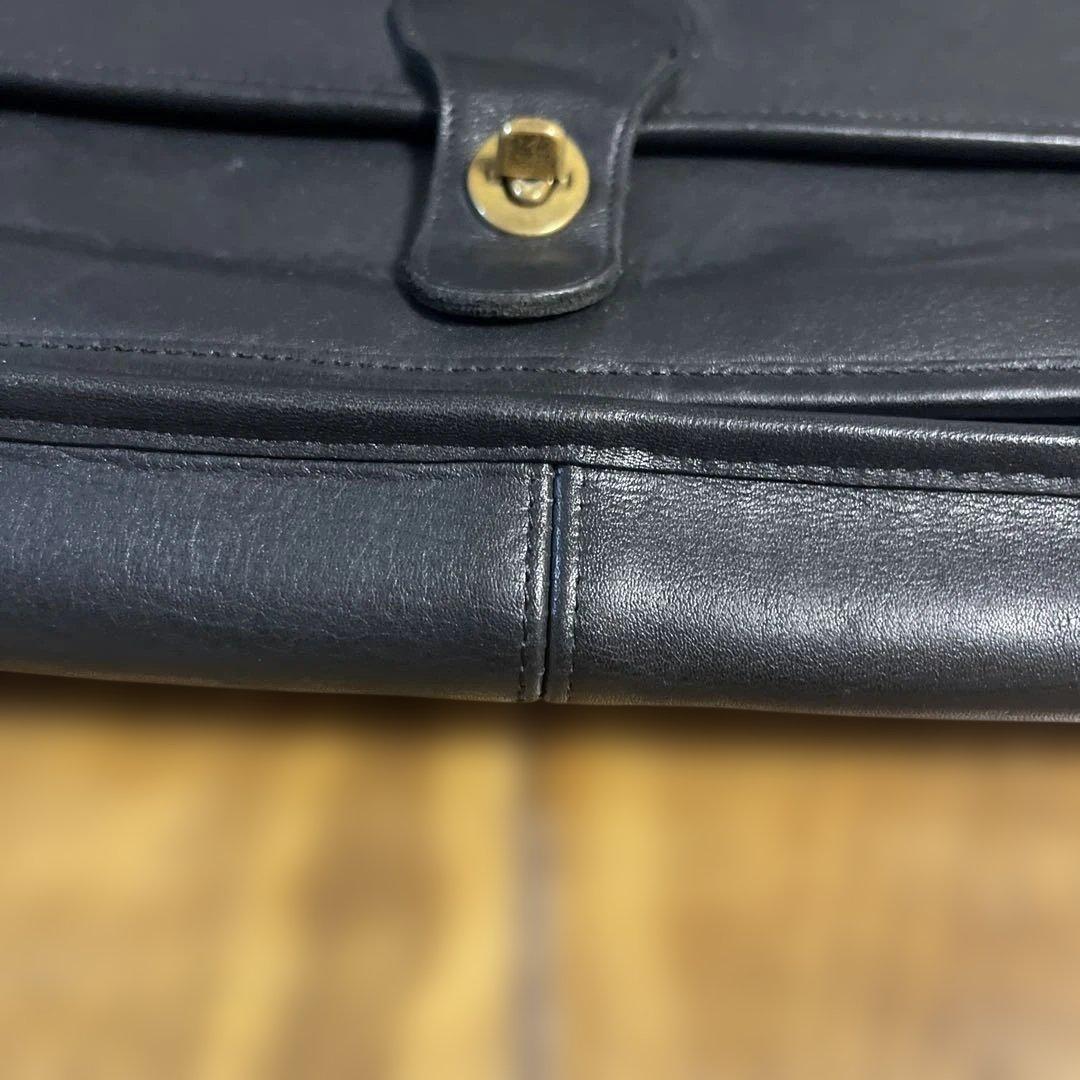 OLDコーチ　COACH ターンロックブリーフケース　ブラック