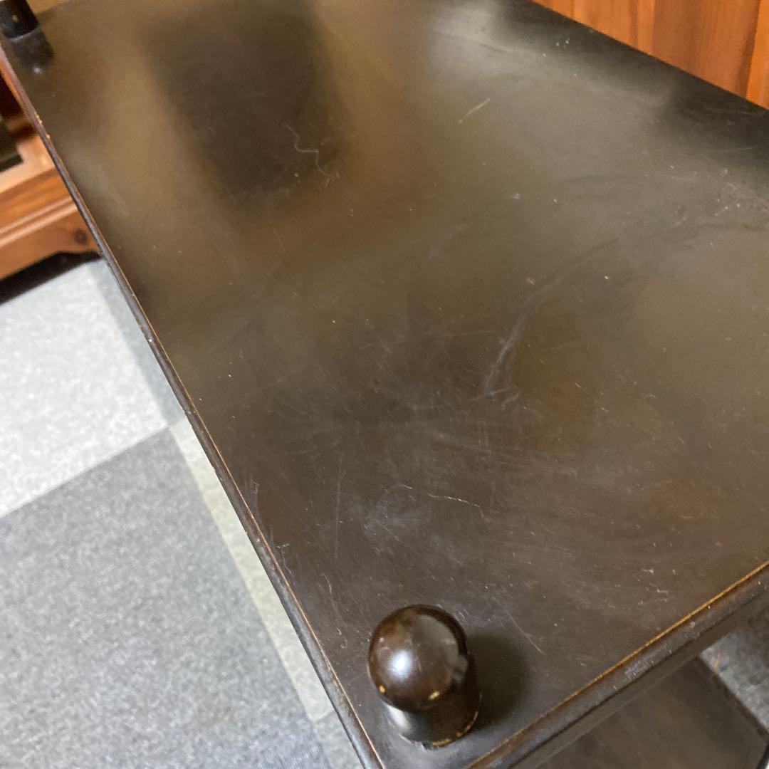 送料込み　茶箪笥 違い棚 インテリア 和 昭和レトロ 飾り棚