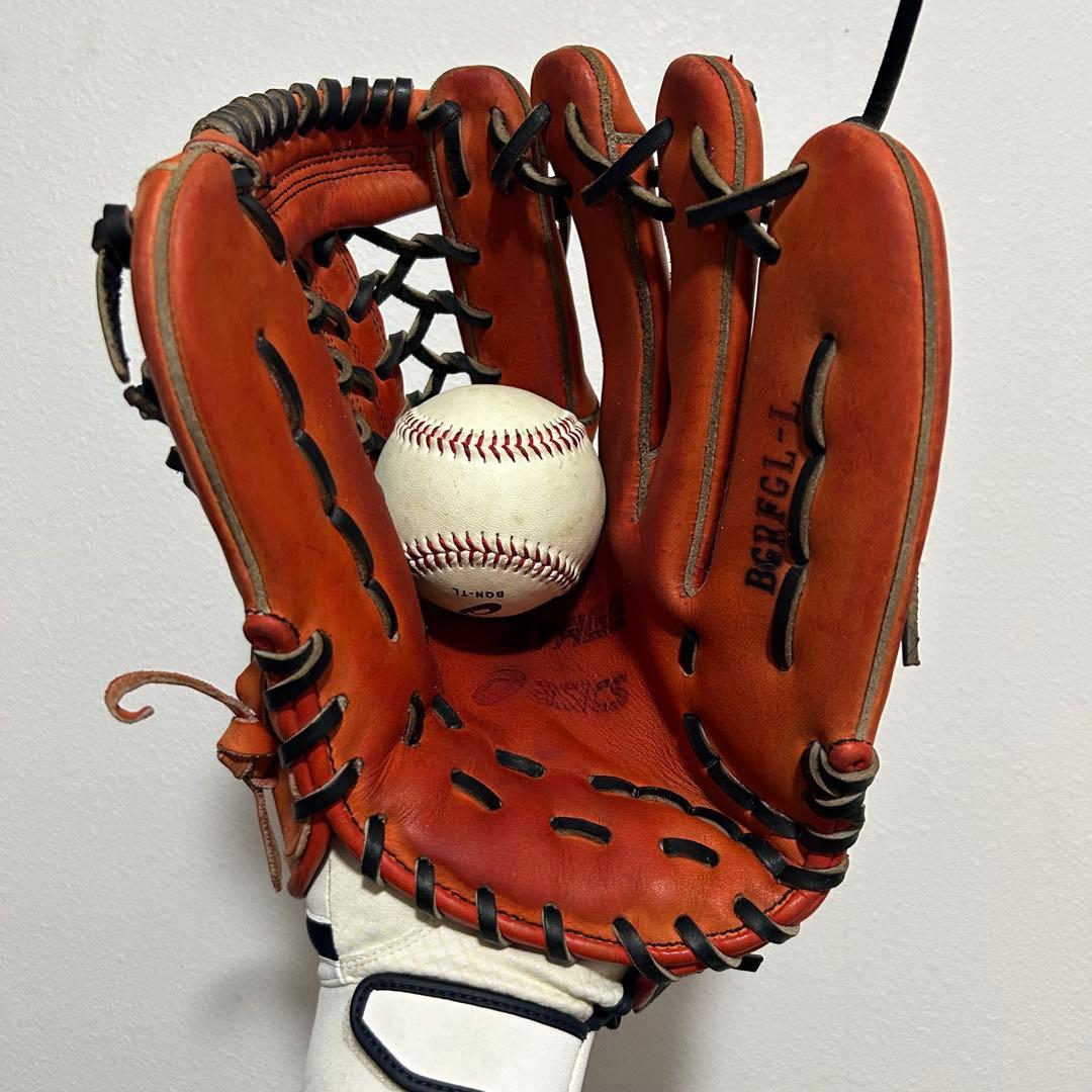 【⭐︎最高級⭐︎】asics アシックス　軟式　野球　オールラウンド　グローブ