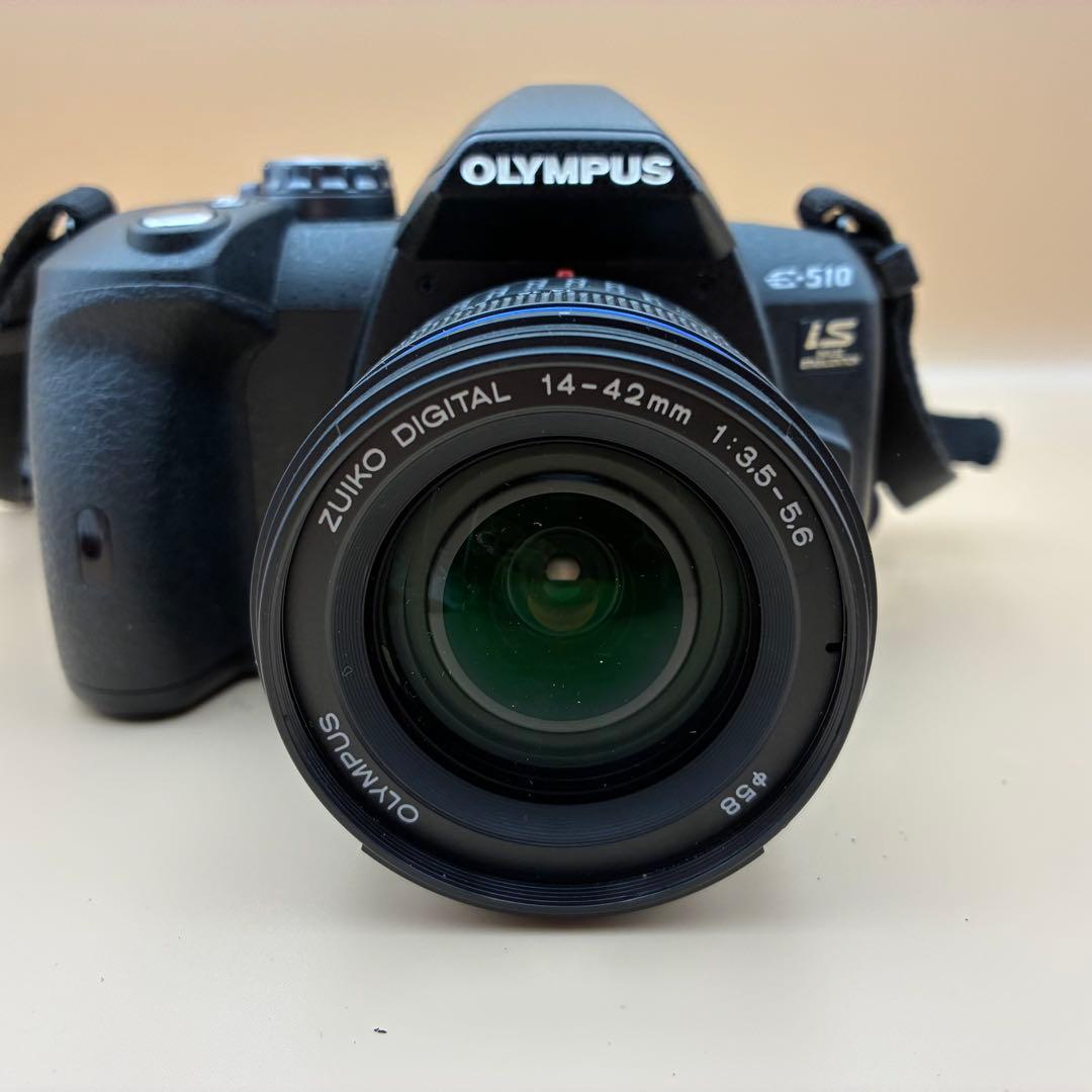 ★美品★ OLYMPUS E-510 手ブレ補正 ライブビュー搭載 レンズキット