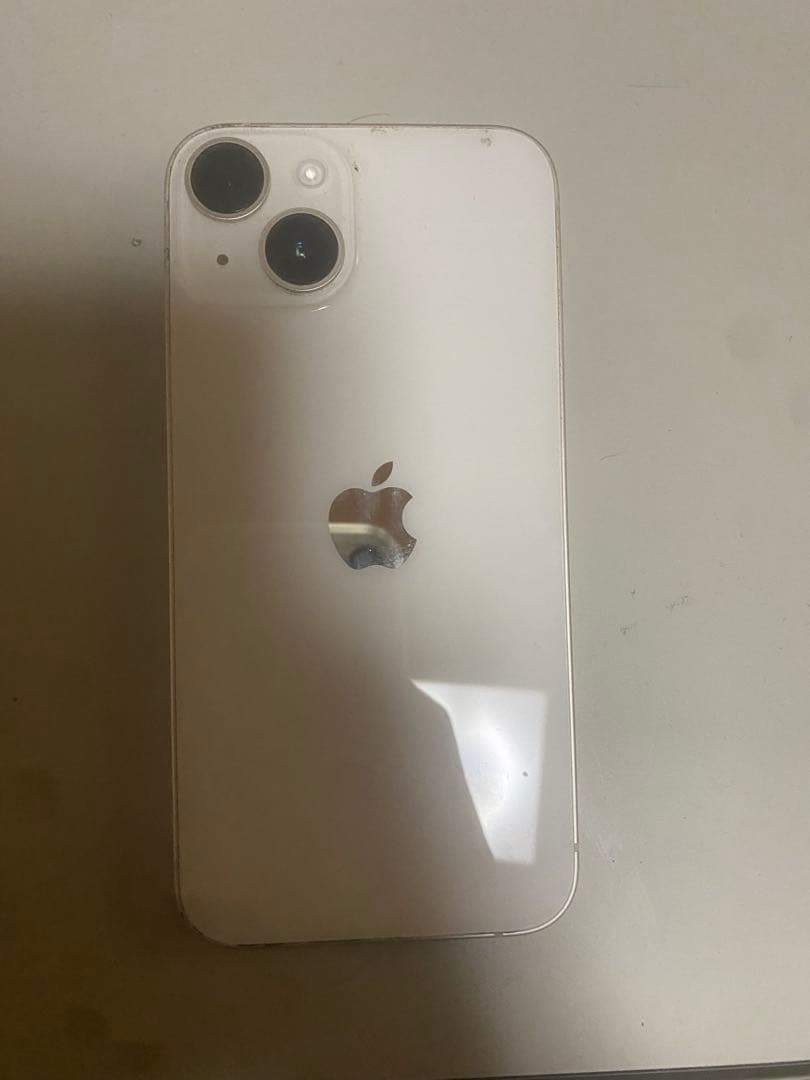 Apple iPhone 14 256GB ホワイト 水没品　ジャンク品