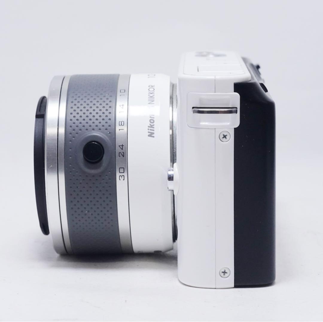 動作確認済 美品 Nikon 1 J1 10-30mm レンズセット ホワイト