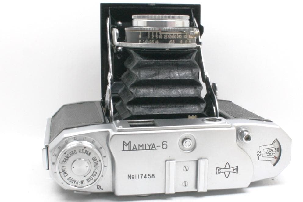 【整備済】 MAMIYA 6 V型 中判 蛇腹 カメラ 0016