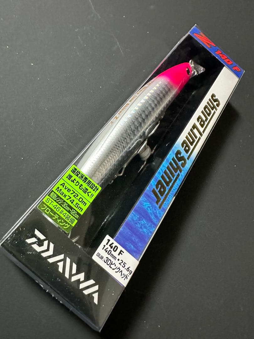 【廃盤】3Dピンクヘッド_ショアラインシャイナーZ_140F_ダイワ