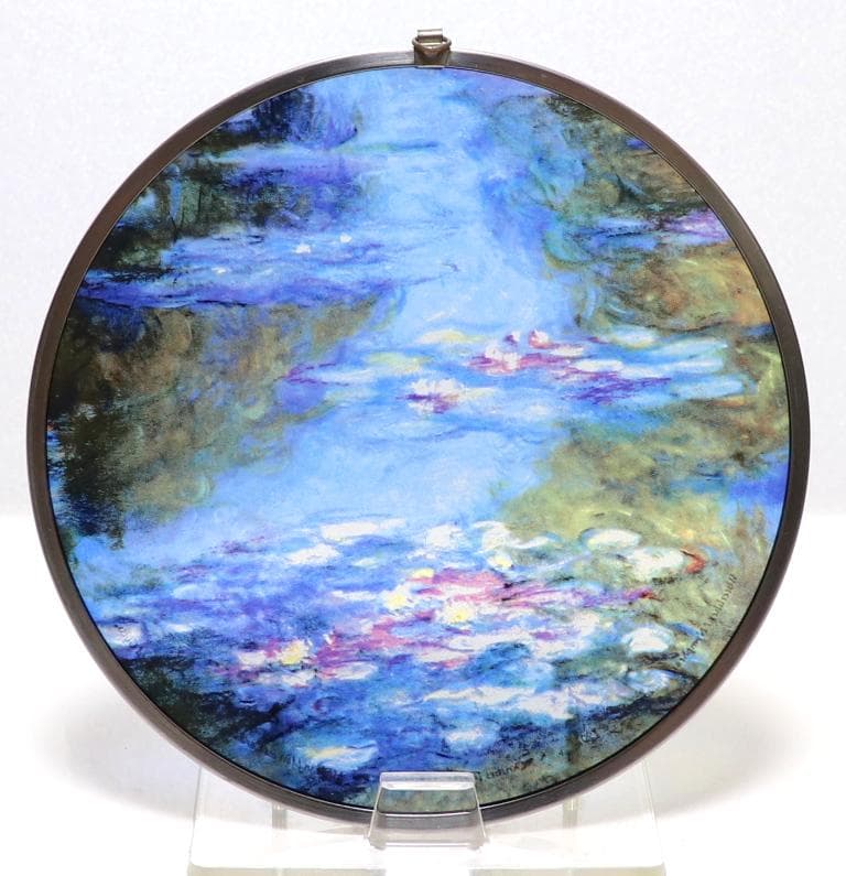 クロード・モネ 睡蓮 1907 ヴィンテージ ステンドグラス カナダ トロント