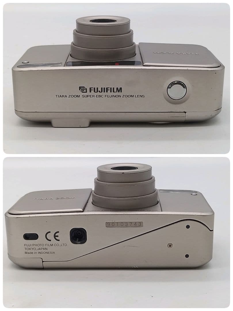 【ジャンク】FUJIFILM 富士フイルム TIARA ZOOM 動作確認済み
